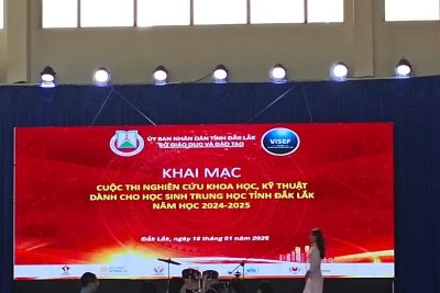 Tham gia hội thi KHKT cấp tỉnh năm học 2024-2025 được công nhận